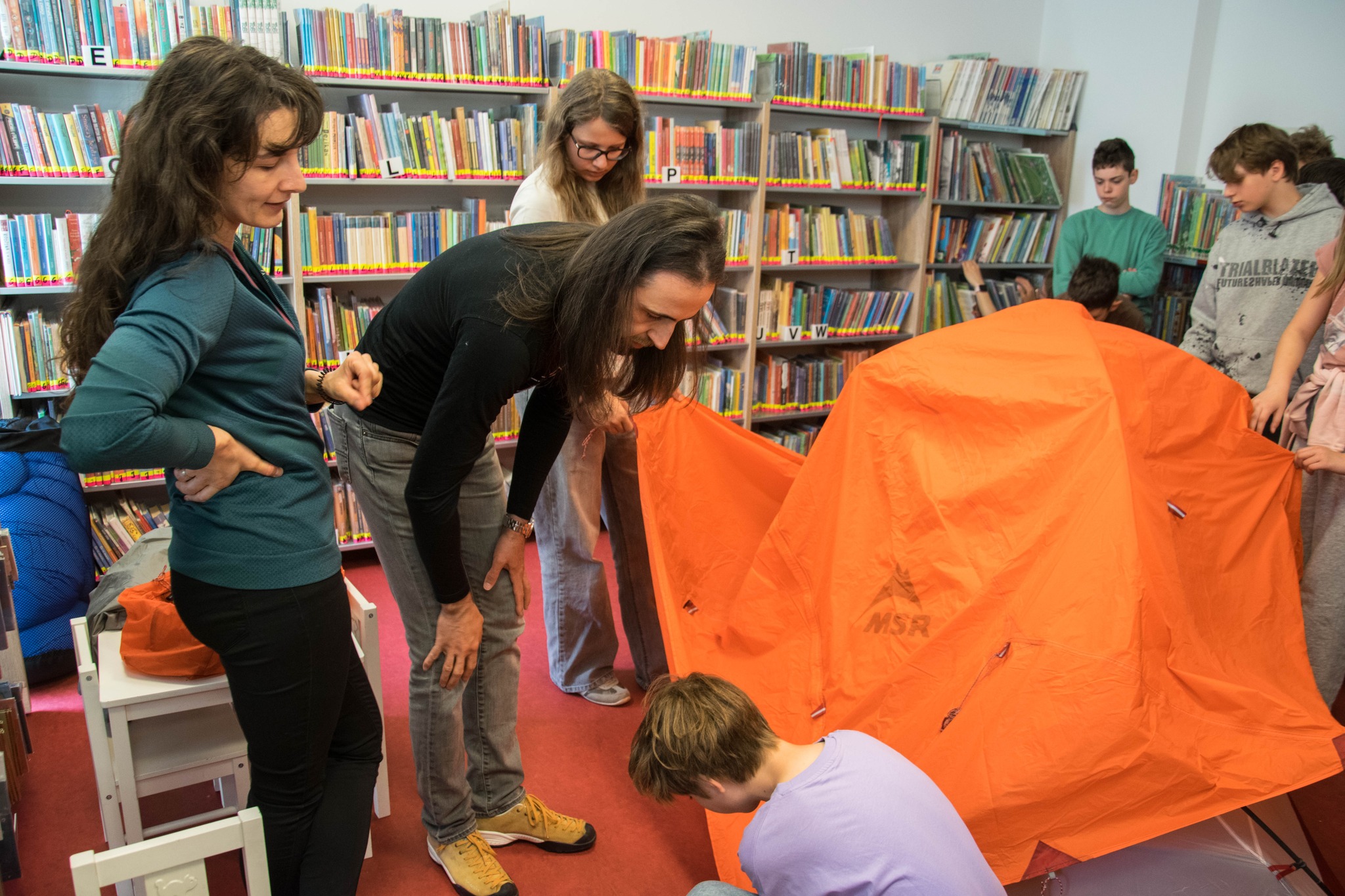 Góry w bibliotece czyli nasza lekcja przyrody